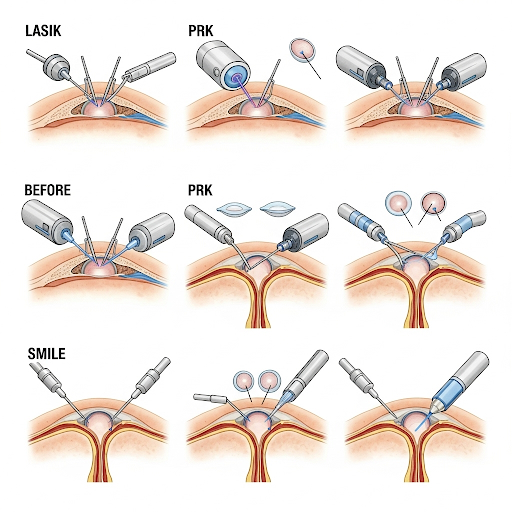 Phẫu thuật khúc xạ hiện đại